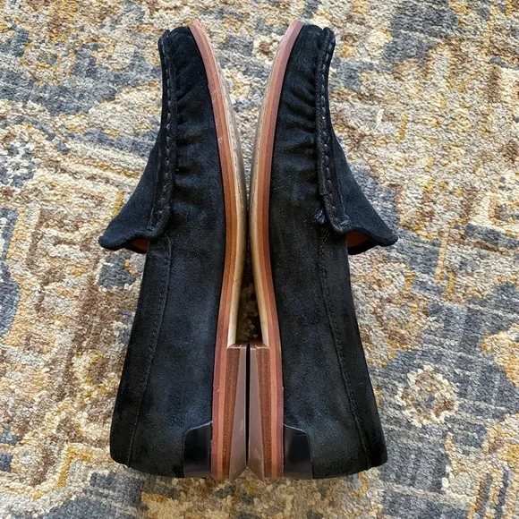 Franco Sarto Women’s Suede Leather Loafers - Picture 3 of 5